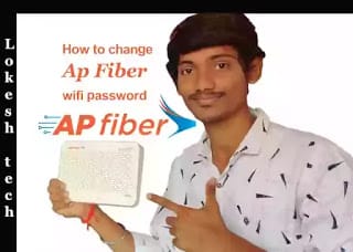 AP fiber net wife password changing