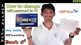 How to AP fiber change wifi password By Lokesh Tech