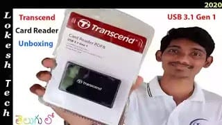 Transcend card reader USB 3.1 Gen 1 Card reader By Lokesh computers
