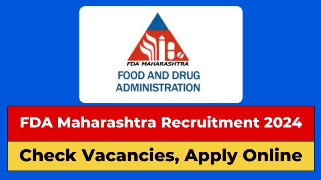 FDA Maharashtra Jobs 2024