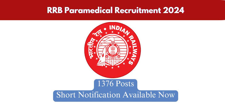 RRB Paramedical Bharti 2024 