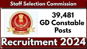 ssc gd notification 2024-25: