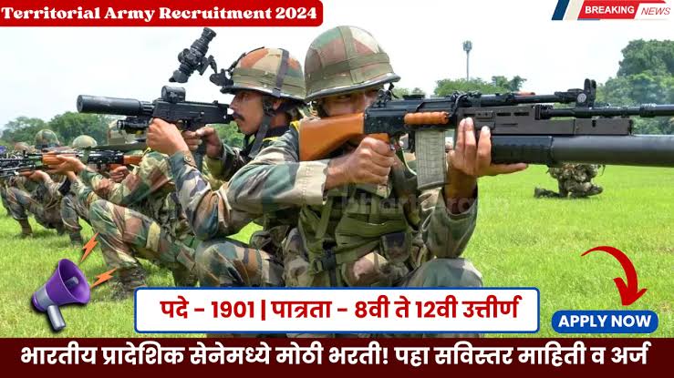 Territorial Army Recruitment 2024