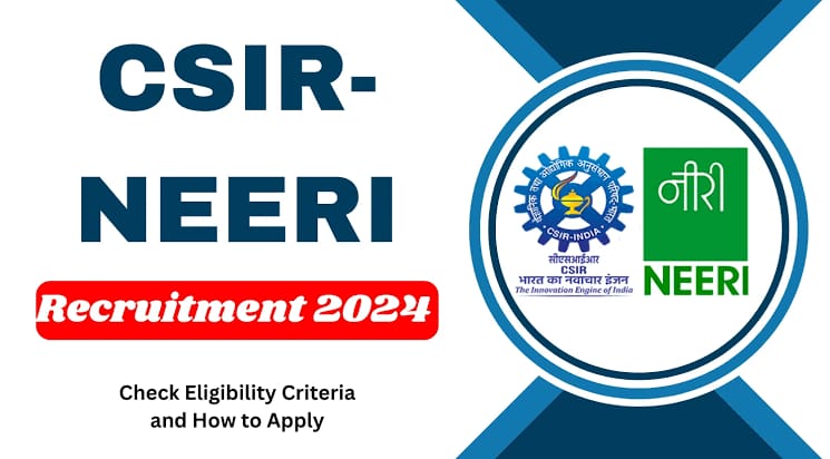 NEERI Nagpur Bharti 2024 Educational Qualification