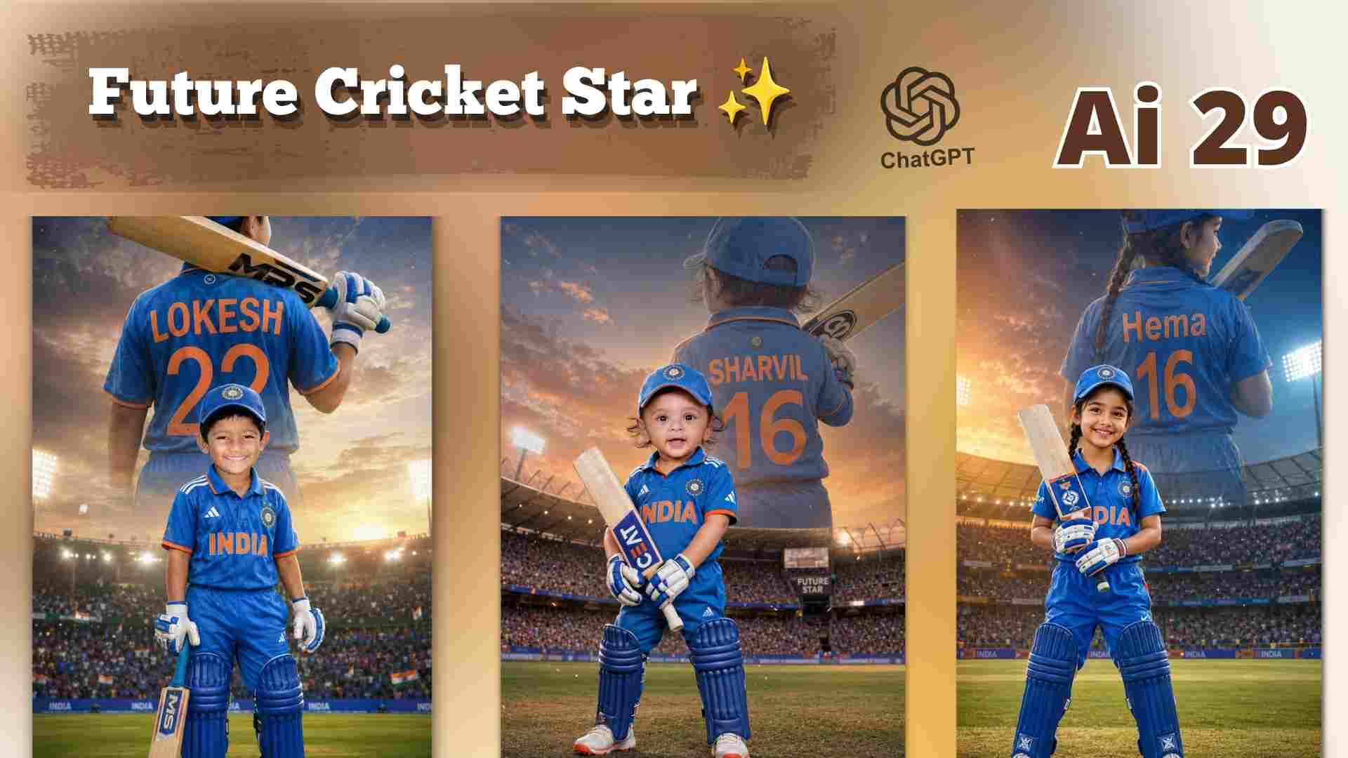 Future Cricket Star Prompt
