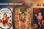 Hanuman Baby prompt