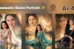 Cinematic Saree Portrait