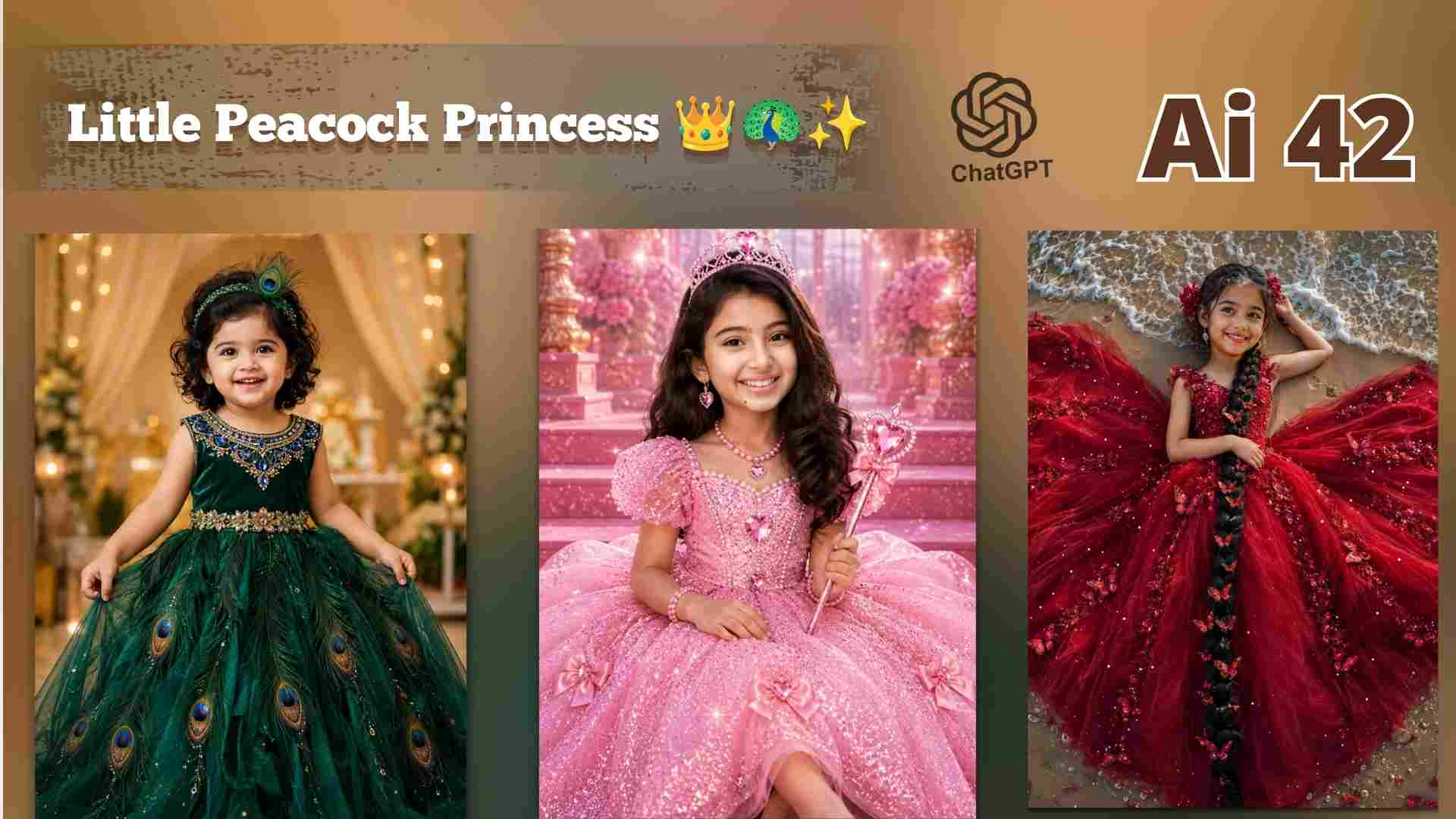 Little Peacock Princess Prompt